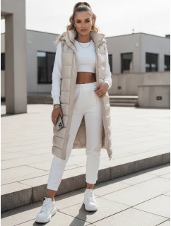 Dámská prošívaná vesta bílá Dstreet model 21994761 - FashionStreet