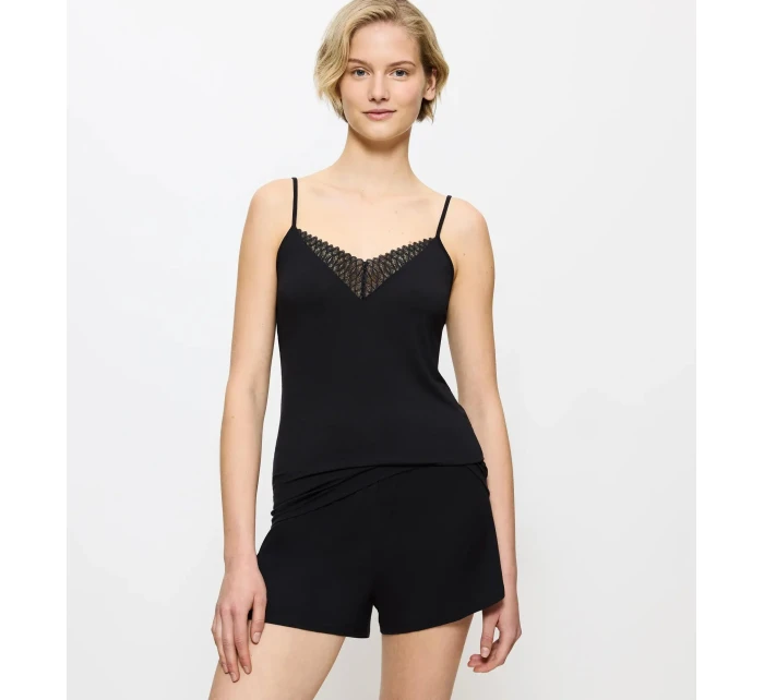 Dámský pyžamový top Aura Spotlight Camisole - BLACK - černý 0004 - TRIUMPH
