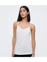 Beauty Layers Spaghetti Top Wool - WHITE - TRIUMPH WHITE - TRIUMPH Beauty Layers Spaghetti Top Wool - WHITE - TRIUMPH WHITE - TRIUMPH