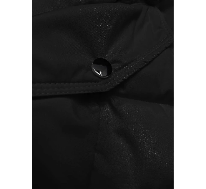 Černá péřová dámská zimní bunda model 21245965 - LHD