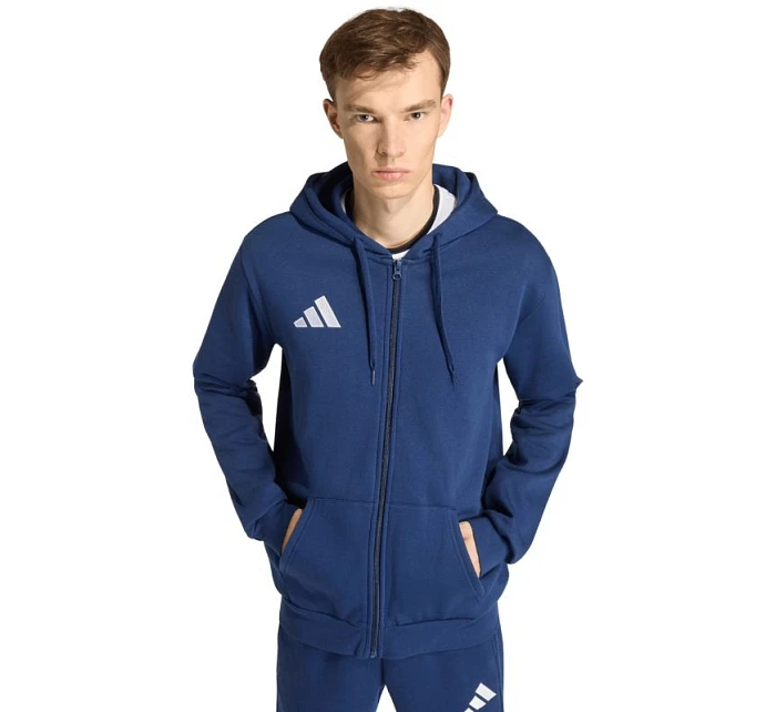 Pánská mikina adidas Entrada 26 FZ Hoody navy blue KF5946