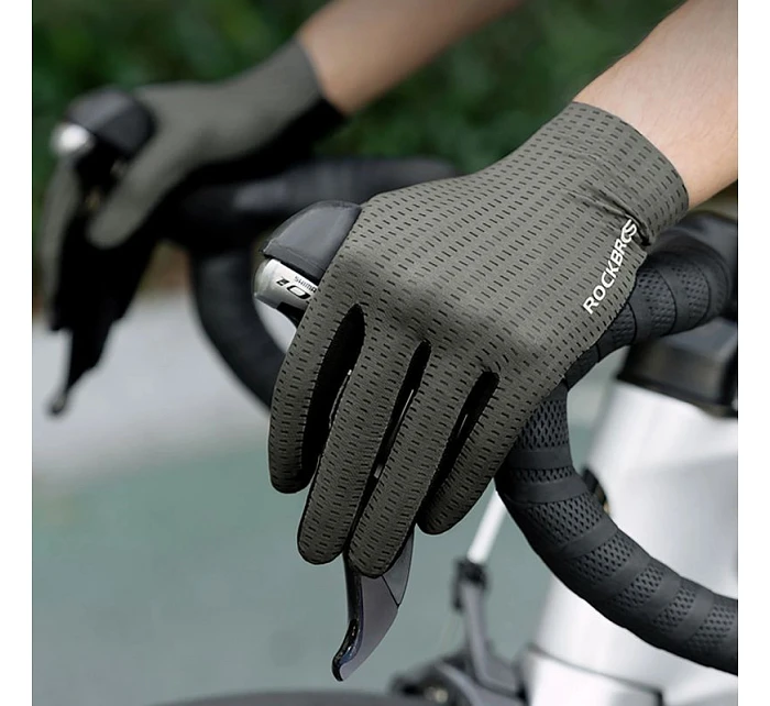 cyklistické rukavice  velikost: S zelené model 22083515 - Hikvision