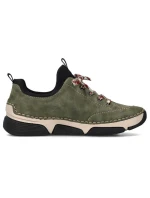 Pohodlná polobotka Rieker W RKR610 zelená