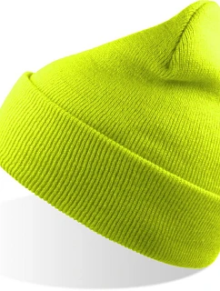 Atlantis Headwear Wind-S Pletená čepice 33.0220 yellow fluo