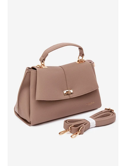 Dámská kabelka z umělé kůže Béžová model 22221035 - Flora&Co