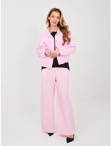 IT KR bunda FL10163.10 světle růžová