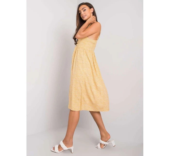 Šaty RO SK 8009 1.87P žlutá