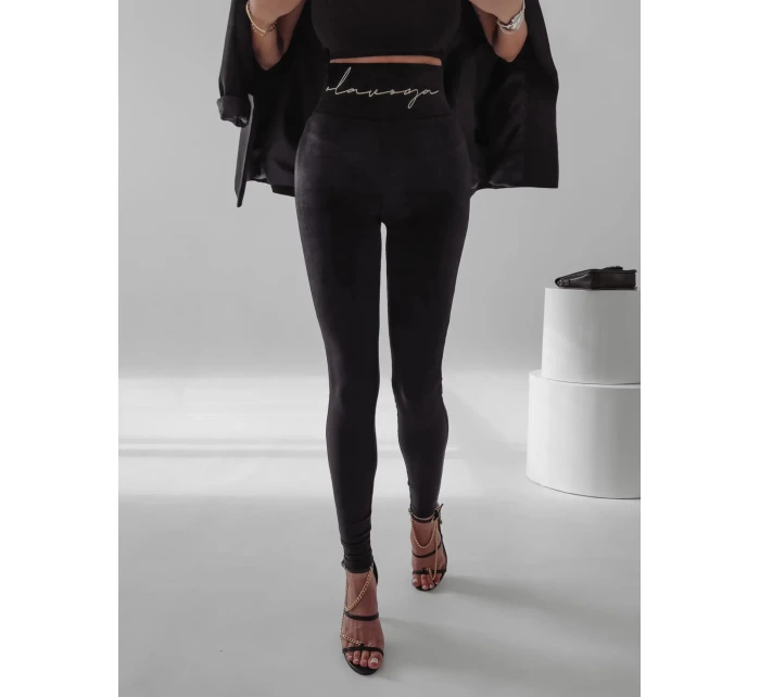 Dámské legíny model 18480681 černé - Ola Voga Dámské legíny model 18480681 černé - Ola Voga