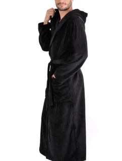 župan Milano s kapucí model 21748023 černý - Vestis