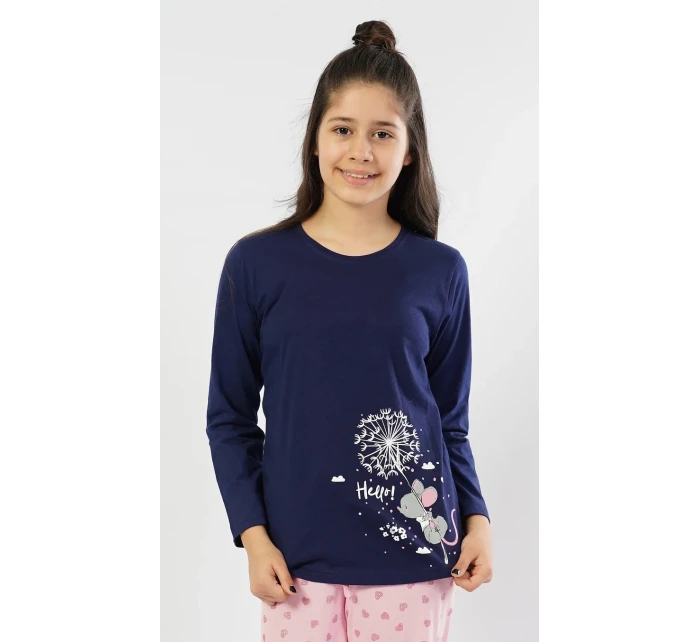 Dětské pyžamo dlouhé s model 20245915 - Vienetta Kids