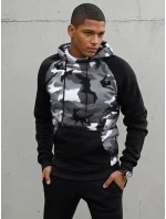 Pánská světle šedá mikina Dstreet BX5487