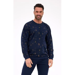 Cornette pyžamo 457/299 Night 3 délka/r Vánoce S-2XL pánské Cornette pyžamo 457/299 Night 3 délka/r Vánoce S-2XL pánské