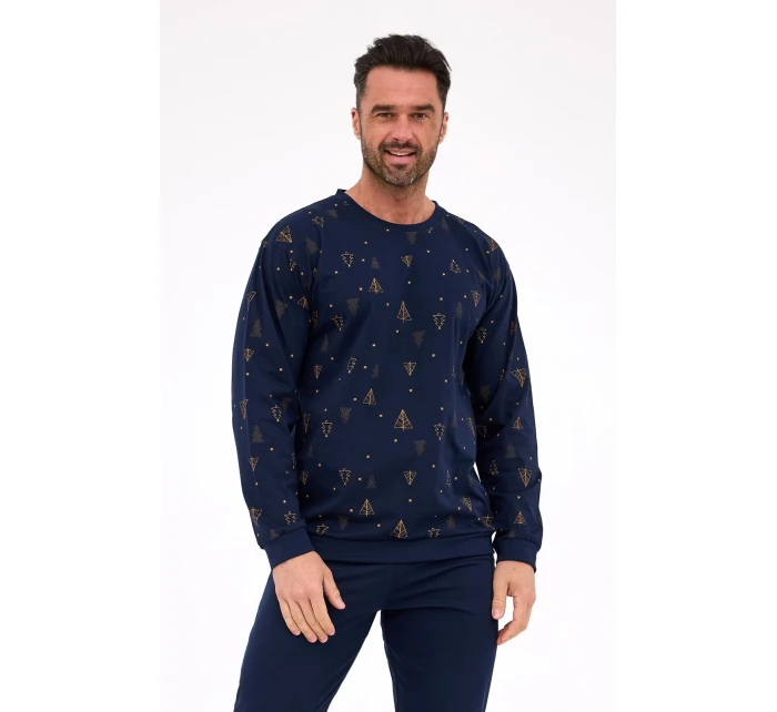 pyžamo model 21416867 Night 3 délka/r Vánoce S2XL pánské - Cornette