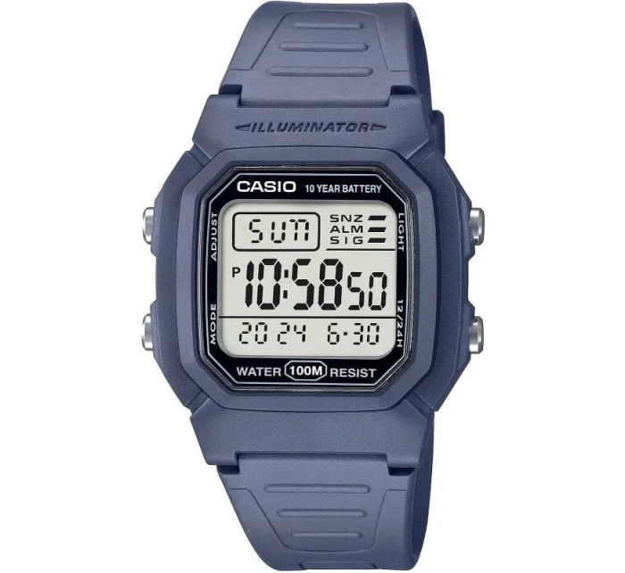 Pánské hodinky CASIO W-800H-2AVDF + krabice Pánské hodinky CASIO W-800H-2AVDF + krabice