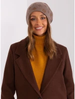 Czapka AT CZ model 18987469 brązowy - FPrice Czapka AT CZ model 18987469 brązowy - FPrice