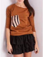 Halenka CZ BZ 1694.08 světle hnědá