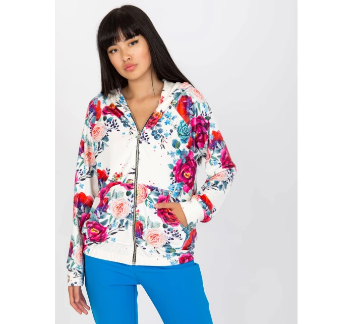 Mikina RV BL 8143.83P bílá a červená