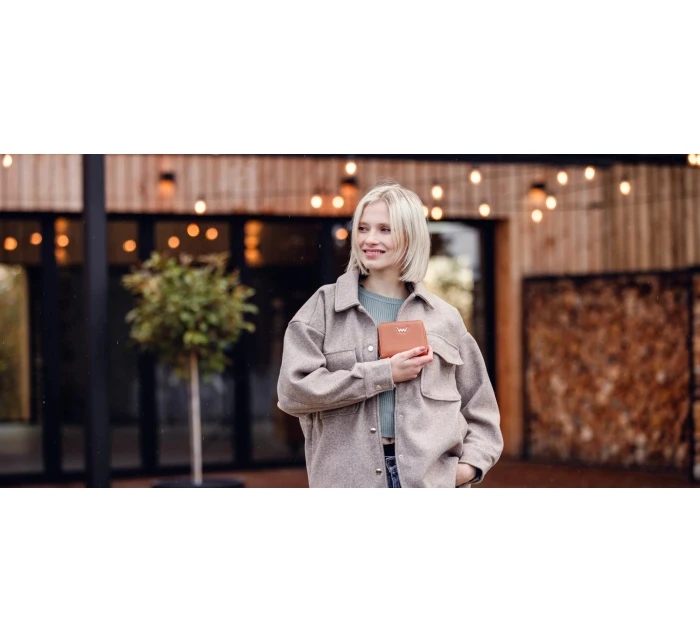 Peněženka VUCH Milica Brown Peněženka VUCH Milica Brown