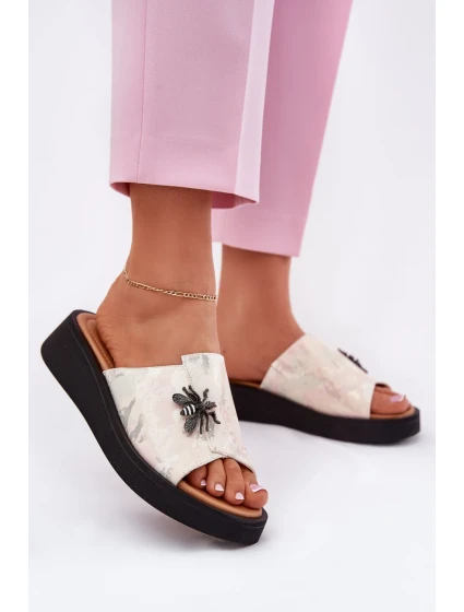 Pantofle model 213036 Step in style Pantofle model 213036 Step in style