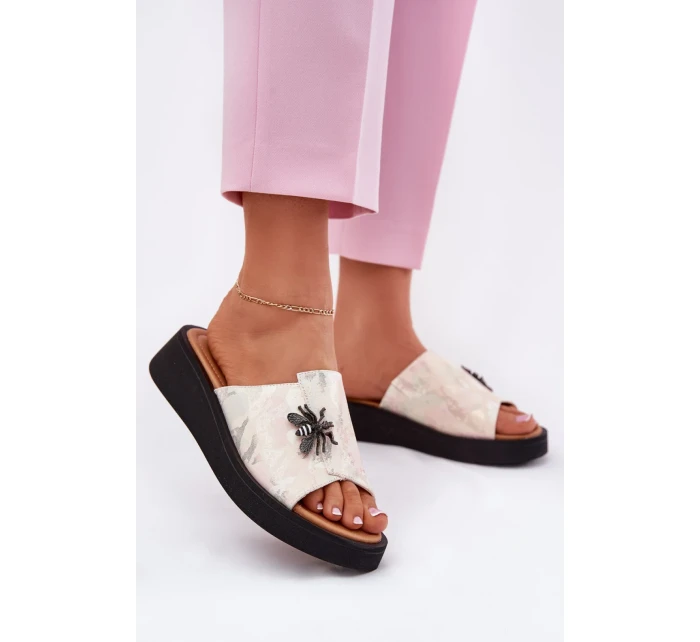 Pantofle model 213036 Step in style Pantofle model 213036 Step in style