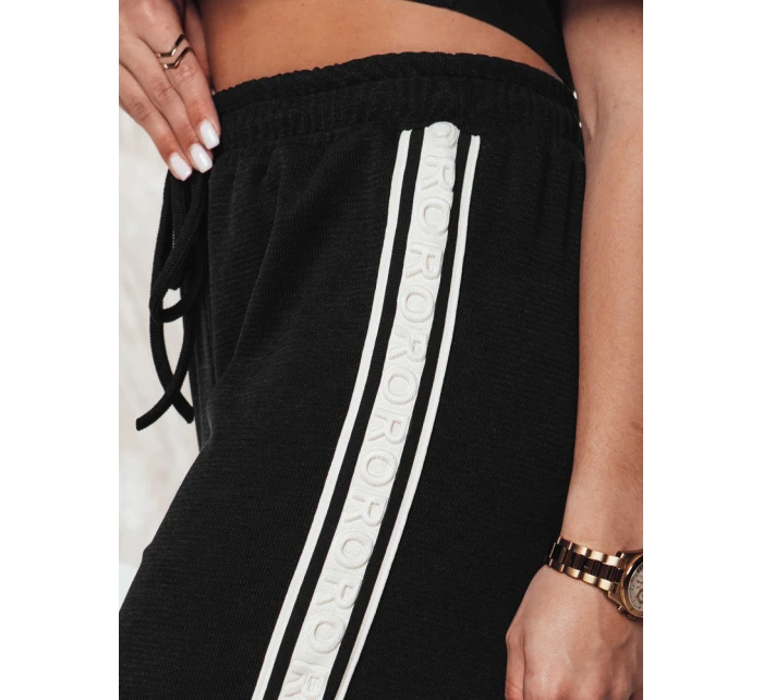 Dámské tepláky VIBEBEX v jedné velikosti černé FashionStreet UY2291