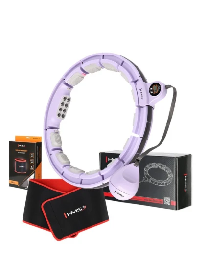 MAGNETICKÝ HULA HOP SET FIALOVÝ HHM13 S POČÍTADLEM HMS + ZEŠTÍHLUJÍCÍ PÁS BR163 ČERNÝ MAGNETICKÝ HULA HOP SET FIALOVÝ HHM13 S POČÍTADLEM HMS + ZEŠTÍHLUJÍCÍ PÁS BR163 ČERNÝ