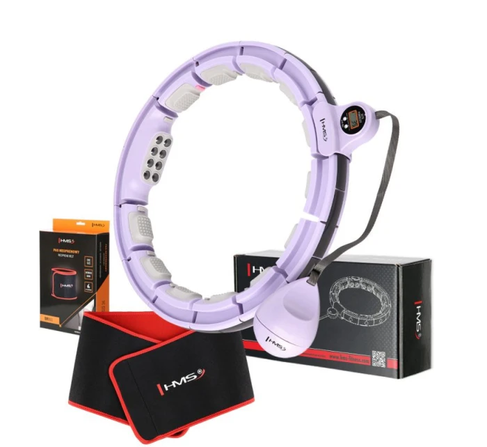 MAGNETICKÝ HULA HOP SET FIALOVÝ HHM13 S POČÍTADLEM HMS + ZEŠTÍHLUJÍCÍ PÁS BR163 ČERNÝ MAGNETICKÝ HULA HOP SET FIALOVÝ HHM13 S POČÍTADLEM HMS + ZEŠTÍHLUJÍCÍ PÁS BR163 ČERNÝ