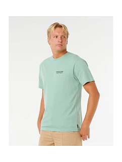 Koszulka męska  Peak Tee zielona model 22245128 - Rip Curl