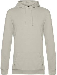 B&C #Hoodie Pánská mikina s kapucí 01.U03W grey fog