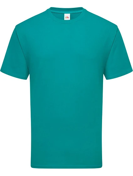 Fruit of the Loom Iconic 195 T Pánské těžké tričko 16.1422 ocean teal Fruit of the Loom Iconic 195 T Pánské těžké tričko 16.1422 ocean teal