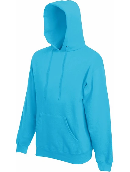 Fruit of the Loom Classic Hooded Sweat Mikina s kapucí 16.2208 azure blue Fruit of the Loom Classic Hooded Sweat Mikina s kapucí 16.2208 azure blue