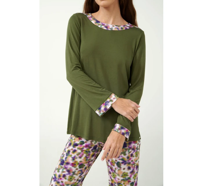 Dámské pyžamo s květinami model 20515374 - Vamp