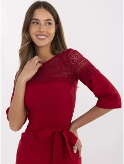 LK SK šaty model 20976008 bordó - FPrice