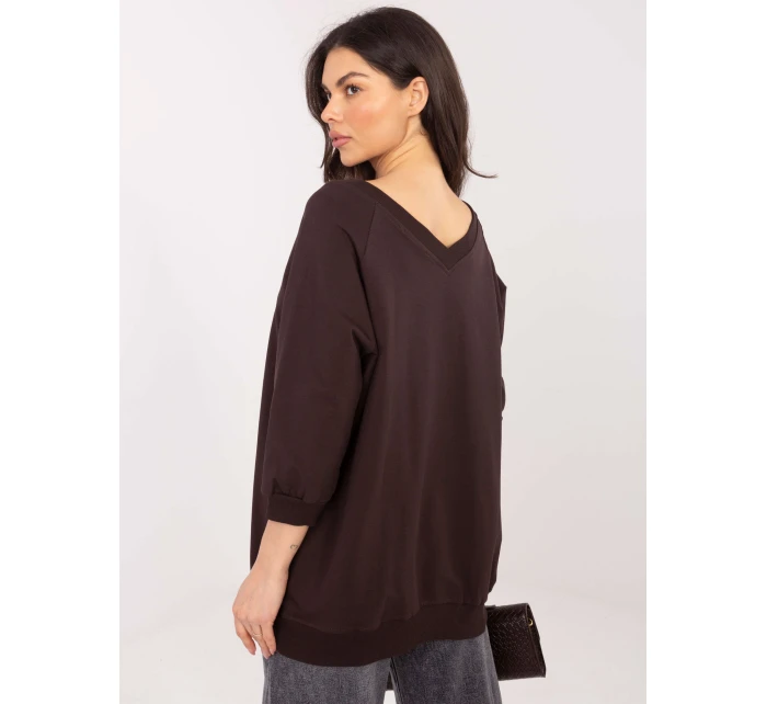 Dámská mikina RV BL model 20518897 tmavě hnědá - FPrice