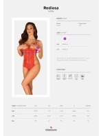 Koketní body Rediosa teddy - Obsessive