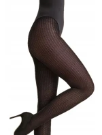 Dámské punčochové kalhoty Celest Code 1217 Černá vzor - Gabriella