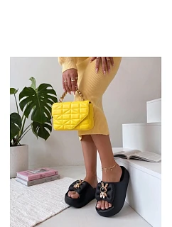 Klapky na platformě model 227249 Solea