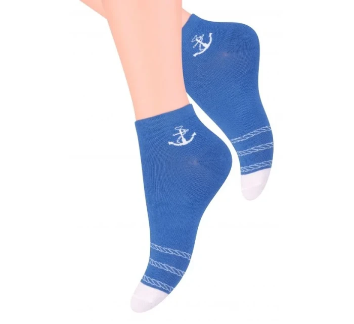 Dámské kotníkové ponožky Steven art.114