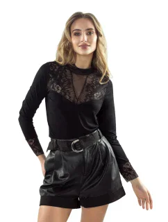 Dámská halenka model 21050187 black - Eldar