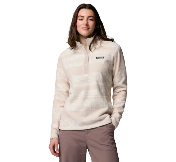 Columbia Benton Spring Printed 1/2 Snap 2085611278 Beige L