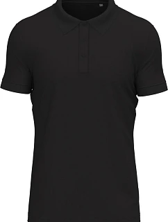 Stretch Polo Pánské elastické piqué polo z těžké bavlny model 22478280 black opal - Stedman