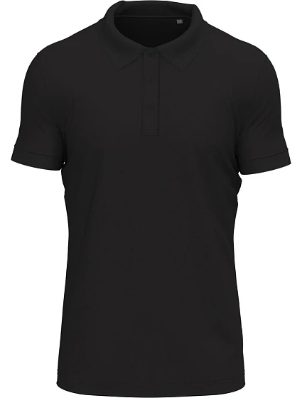 Stedman Stretch Polo Pánské elastické piqué polo z těžké bavlny 05.9640 black opal Stedman Stretch Polo Pánské elastické piqué polo z těžké bavlny 05.9640 black opal
