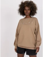 Dámská mikina EM BL U536/2.00 světle hnědá
