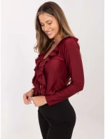 Bluzka IT BZ model 21786405 bordowy - FPrice