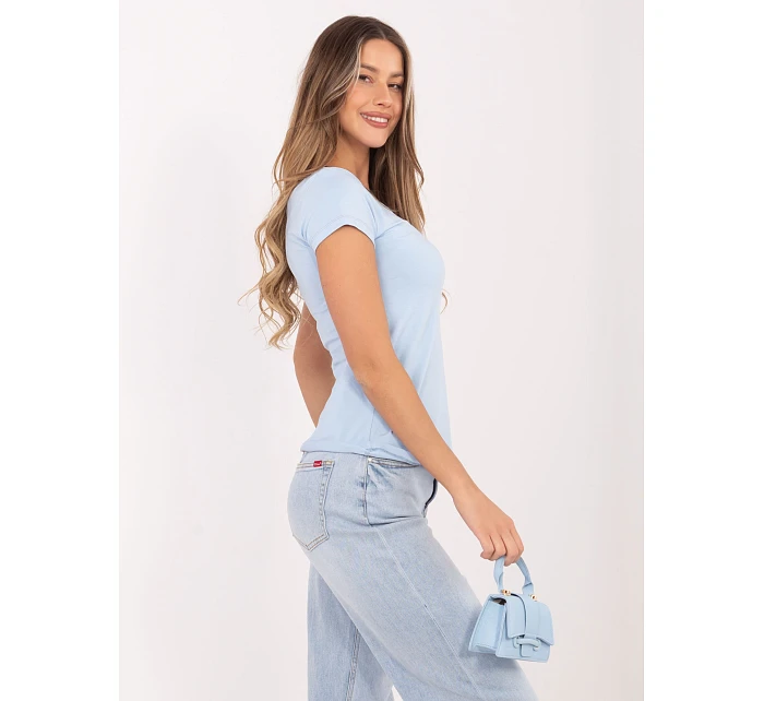 Bluzka RV BZ model 22072979 jasny niebieski - FPrice
