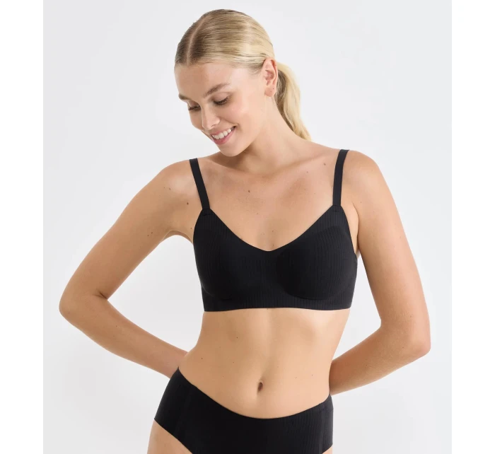 sloggi ZERO Feel Pure Soft bra - BLACK - SLOGGI BLACK - SLOGGI sloggi ZERO Feel Pure Soft bra - BLACK - SLOGGI BLACK - SLOGGI