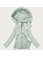 Dámská prošívaná krátká bunda J Style mint (16M9239-156) Dámská prošívaná krátká bunda J Style mint (16M9239-156)