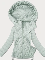 Dámská prošívaná krátká bunda J Style mint (16M9239-156)