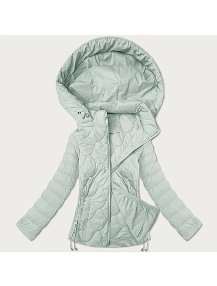 Dámská prošívaná krátká bunda J Style mint (16M9239-156) Dámská prošívaná krátká bunda J Style mint (16M9239-156)