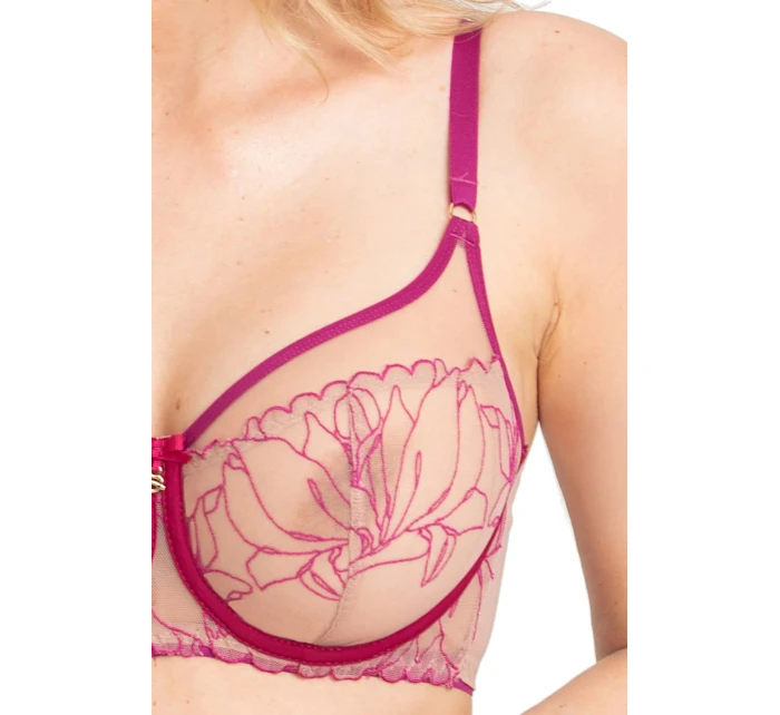 Dámská podprsenka Irina A143 fuchsia - Samanta